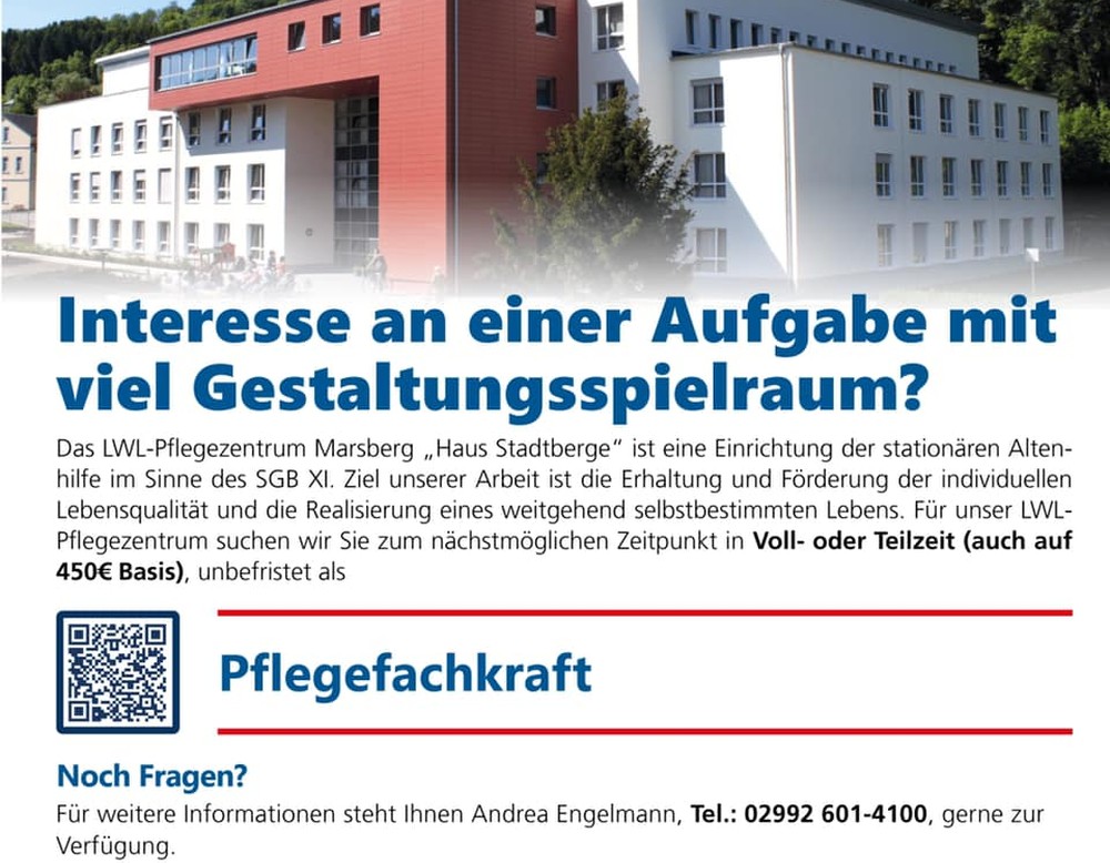Pflegekräfte gesucht